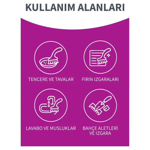 Saplı Ovma Teli Üçlü Set - Görsel 4