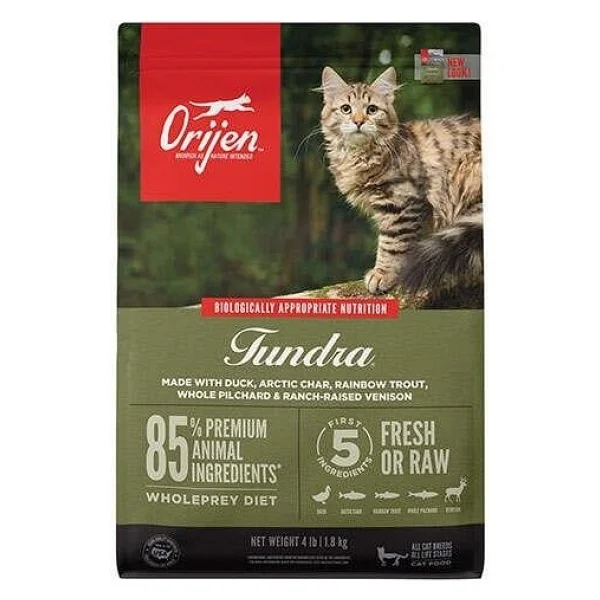 Orijen Tundra Tahılsız 1.8 kg Yetişkin Kedi Maması - Görsel 3