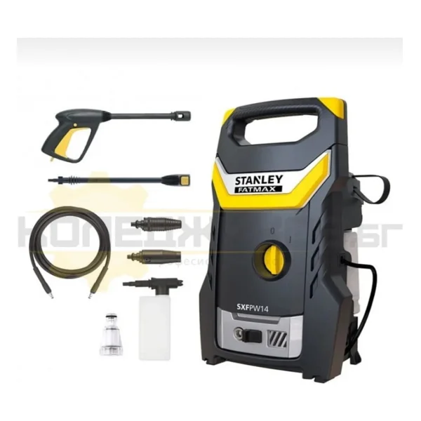 Stanley SXFPW14 1400 W 110 Bar Basınçlı Yıkama Makinesi - Görsel 2