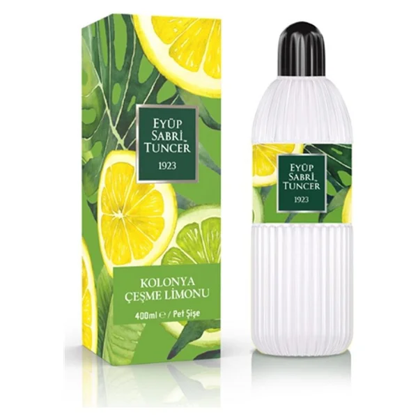 Eyüp Sabri Tuncer Çeşme Limonu Pet Şişe Kolonya 400 ml - Görsel 2