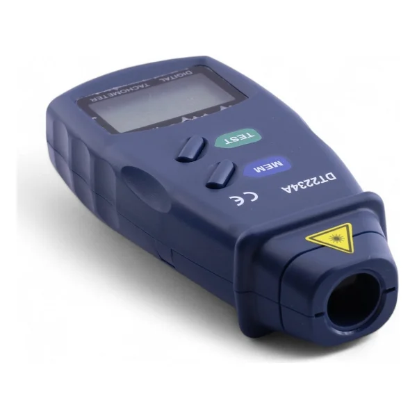Dijital Lazer Takometre Motor Sanayi Tipi Makine Hassas Devir Ölçer Rpm Metre El Tipi Ölçüm Cihazı - Görsel 4