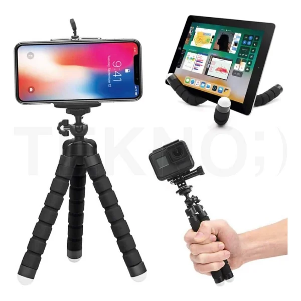 Concord T-1 Ahtapot Masaüstü Mini Tripod - Görsel 5