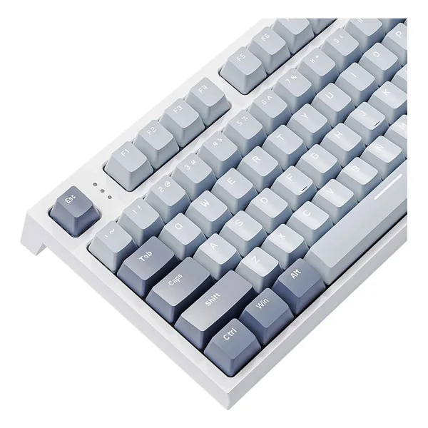 Attack Shark K86 Mavi-Mor RGB %75 TKL Blue Whale Switch Kablolu/Kablosuz Mekanik Oyuncu Klavyesi - Görsel 5