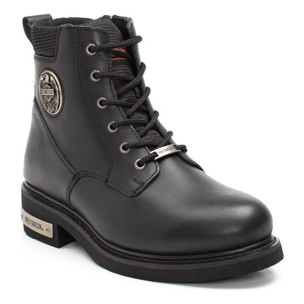 Harley Davidson Jim 025M100128 Siyah Erkek Deri Bot - Görsel 2