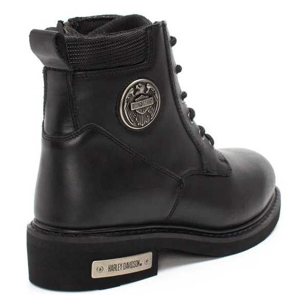 Harley Davidson Jim 025M100128 Siyah Erkek Deri Bot - Görsel 4