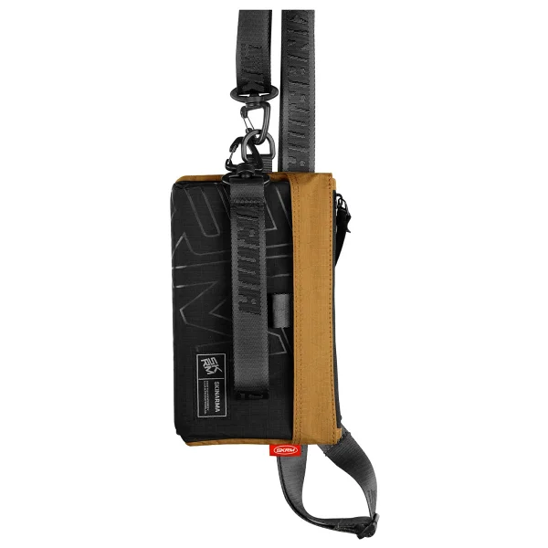 Skinarma Clutch Jager Boyun Askı Kayışlı Çapraz Vücut Çantası Kahverengi - Görsel 3
