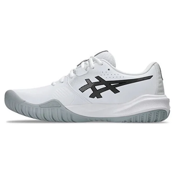 Asics Gel-Challenger 15 1041A510-101 Beyaz-Gri Erkek Tenis Ayakkabısı - Görsel 2