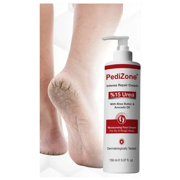 Pedizone Intense Repear Foot Cream %15 Üreli Çatlak Topuk ve Ayak Kremi - Görsel 2