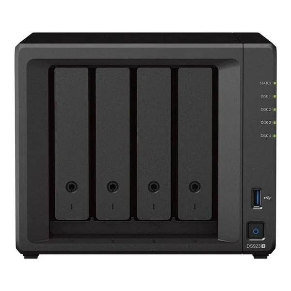 Synology DS923 Plus 4 GB 6 Yuvalı 108 TB Destekli NAS Depolama Ünitesi - Görsel 5
