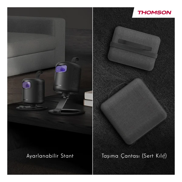 Thomson Vega PG35B 350 Lümen Full HD Android Taşınabilir Projeksiyon Cihazı - Görsel 5