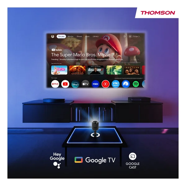 Thomson Vega PG35B 350 Lümen Full HD Android Taşınabilir Projeksiyon Cihazı - Görsel 8