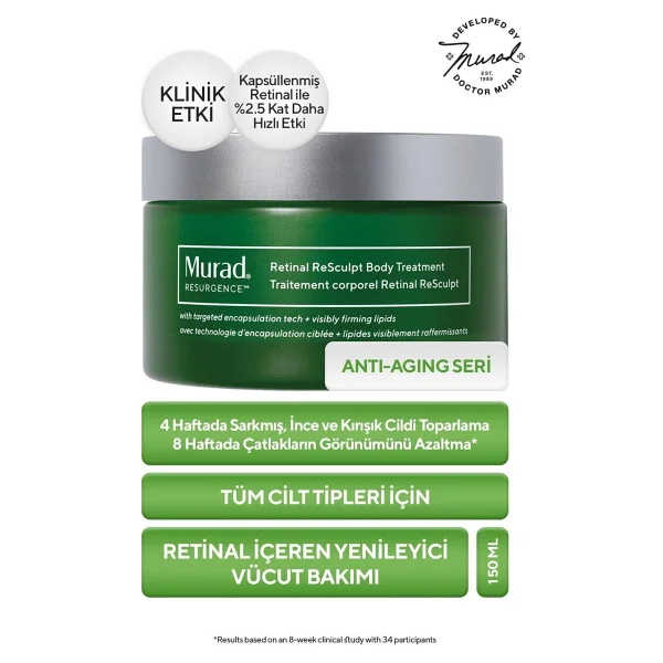 Murad Resurgence Retinal ReSculpt Body Treatment 150 ml - Görsel 2