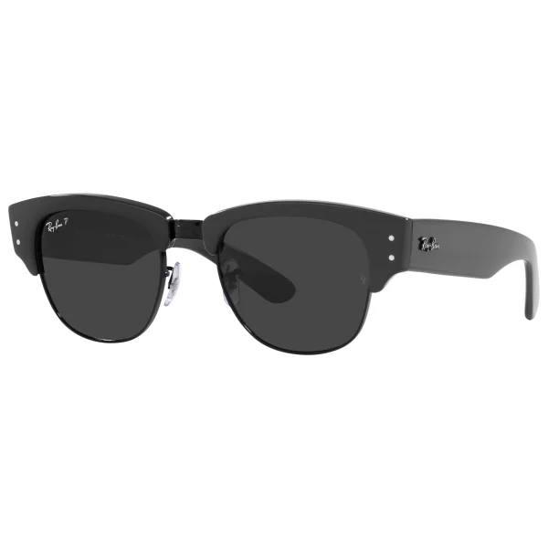 Ray-Ban Mega Clubmaster 0316S 136748 Grey-Black Güneş Gözlüğü - Görsel 3