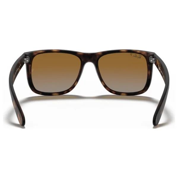 Ray-Ban Justin 4165 865/T5 Havana-Brown/Grey Polarize Güneş Gözlüğü - Görsel 3