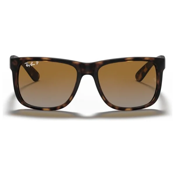 Ray-Ban Justin 4165 865/T5 Havana-Brown/Grey Polarize Güneş Gözlüğü - Görsel 5