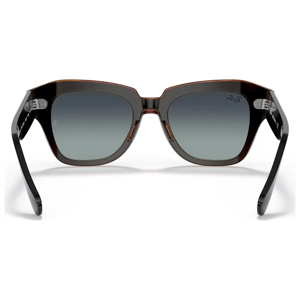 Ray-Ban State Street 2186 132241 Black/Brown-Grey/Blue Güneş Gözlüğü - Görsel 4