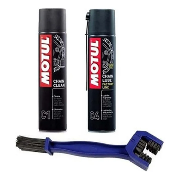 Motul C1, C4, Zincir Temizleme Fırçası Seti - Görsel 2