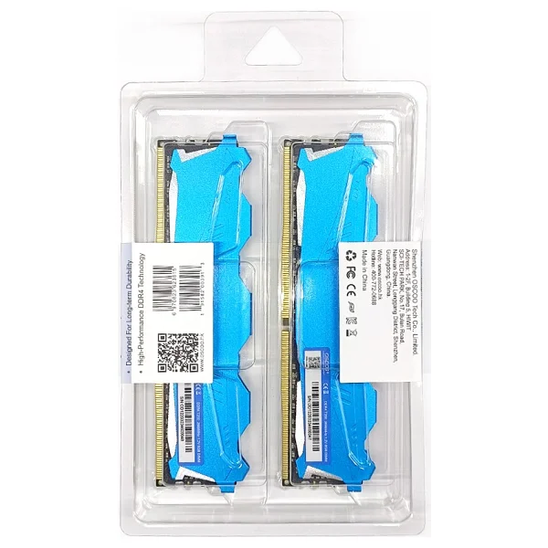 Oscoo Blue Armor T200 32GB (2X16) 3200MHZ CL22 Ddr4 1.2V Ram - Görsel 6