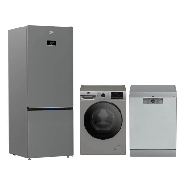 Beko Çeyiz Seti (670475 Eı Buzdolabı+ Bm 4144 Ok I Bulaşık Makinesi + Cmx 10120 S Çamaşır Makinesi) - Görsel 5