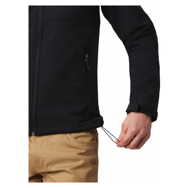 Columbia Ascender WM6044-010 Siyah Erkek Softshell Mont - Görsel 5