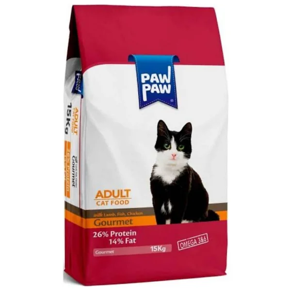 Paw Paw Gurme 15 kg Yetişkin Kedi Maması - Görsel 2