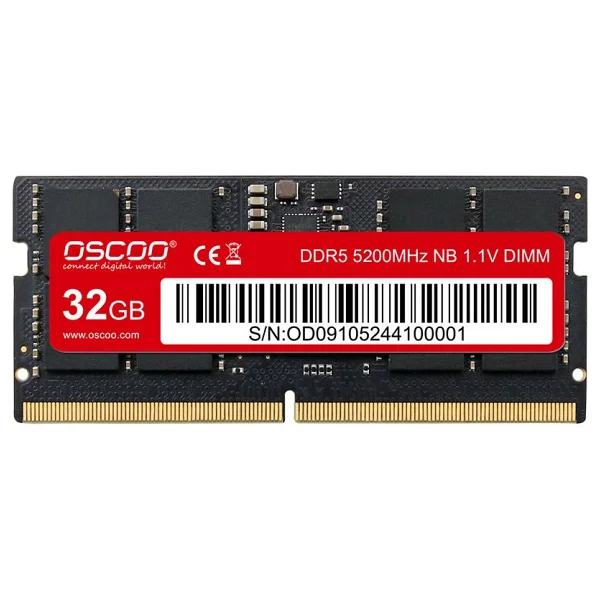 Oscoo N300 32GB 5200MHZ CL46 Ddr5 Sodımm 1.1V Ram - Görsel 8