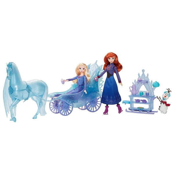 Disney Frozen Karlar Ülkesi Elsa ve Nokk'un Macera Arabası JBG56 - Görsel 4