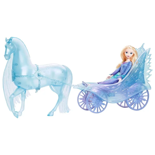 Disney Frozen Karlar Ülkesi Elsa ve Nokk'un Macera Arabası JBG56 - Görsel 2