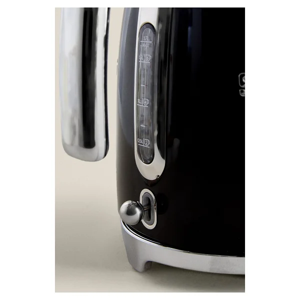 Smeg Su Isıtıcı 1,7 Lt Paslanmaz Çelik Siyah Gizli Rezistanslı Otomatik Kapanma Enerji Tasarruflu - Görsel 5