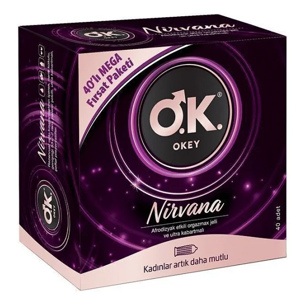 Okey Nirvana 40'lı Prezervatif - Görsel 5