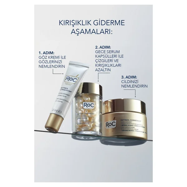 ROC Retinol Correxion Line Smoothing Eye Kırışıklık Karşıtı Göz Kremi 15 ml - Görsel 10