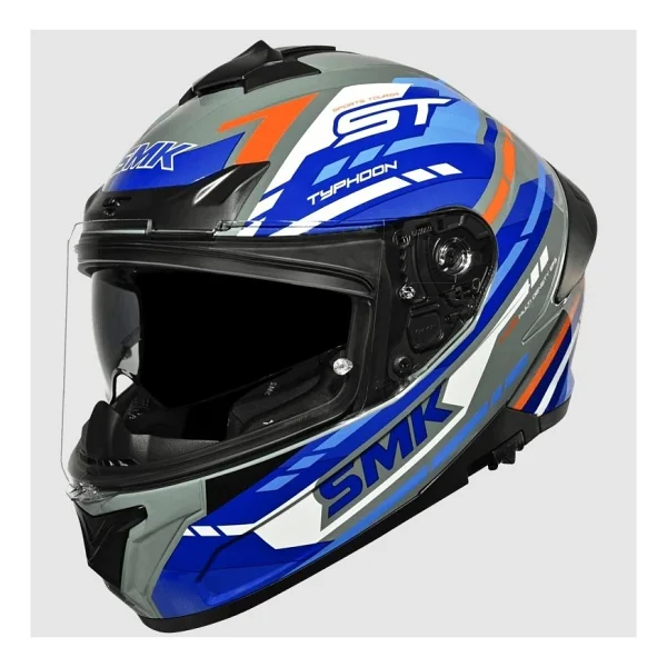SMK Typhoon Sports Tourer Full Face Kask - Görsel 6