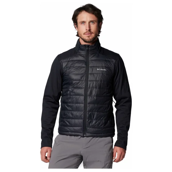 Columbia Tech Hybrid WO7913-010 Siyah Erkek Softshell Mont - Görsel 9