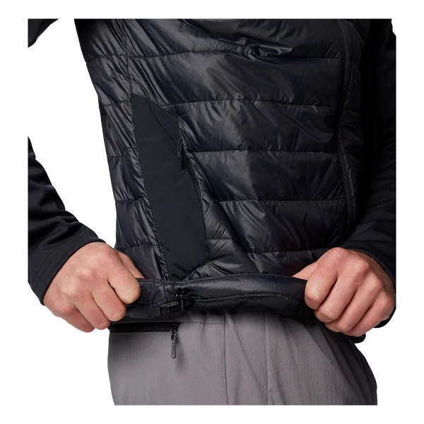 Columbia Tech Hybrid WO7913-010 Siyah Erkek Softshell Mont - Görsel 7