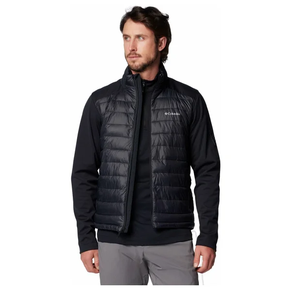 Columbia Tech Hybrid WO7913-010 Siyah Erkek Softshell Mont - Görsel 8