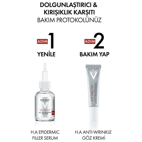 Vichy Liftactiv Supreme Göz Kremi 15 ml - Kırışıklık ve Göz Altı Torbalarına Karşı - Görsel 7