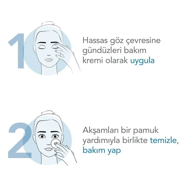 Bioderma Göz Bakım Kremi - Nemlendirici ve Makyaj Temizleyici 100 ml - Görsel 4