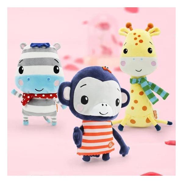 Fisher Price Peluş Bebek Zebra - Görsel 3