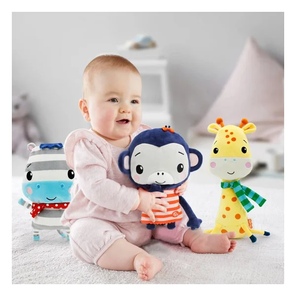 Fisher Price Peluş Bebek Zebra - Görsel 5