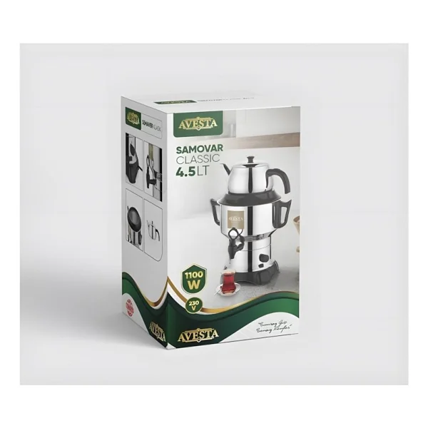 Avesta 4.5 lt 1100 W Elektrikli Semaver - Görsel 2