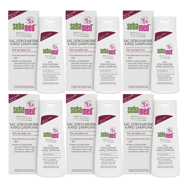 Sebamed 400 ml 6 Adet Saç Dökülmesine Karşı Şampuan - Görsel 5