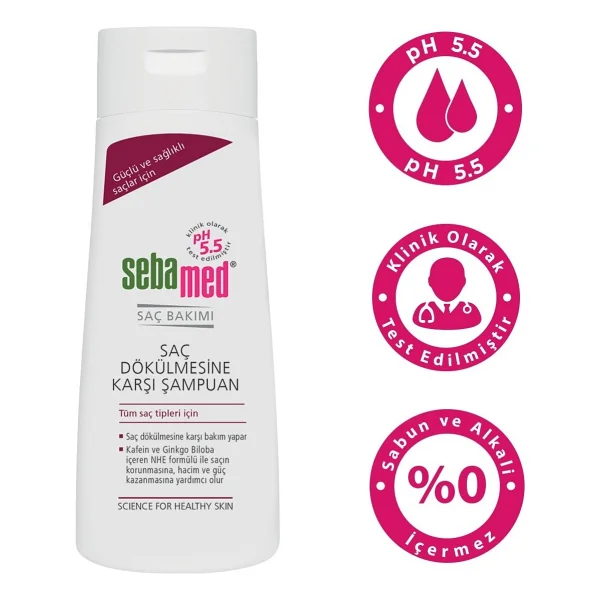 Sebamed 400 ml 6 Adet Saç Dökülmesine Karşı Şampuan - Görsel 3