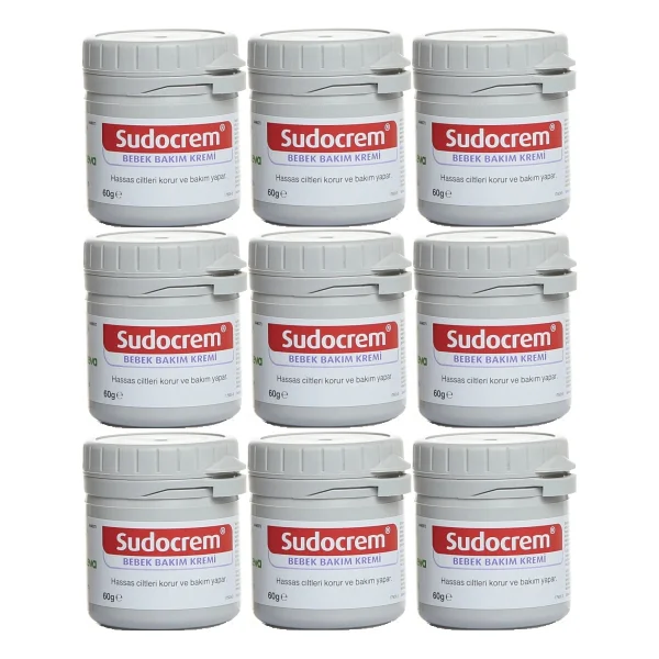 Sudocrem 60 gr 9'lu Bebek Bakım Kremi - Görsel 3
