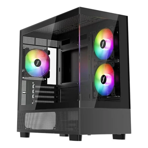 1St Player Miku Mi5 ARGB Fanlı 750 W Micro ATX Oyuncu Kasası - Görsel 2
