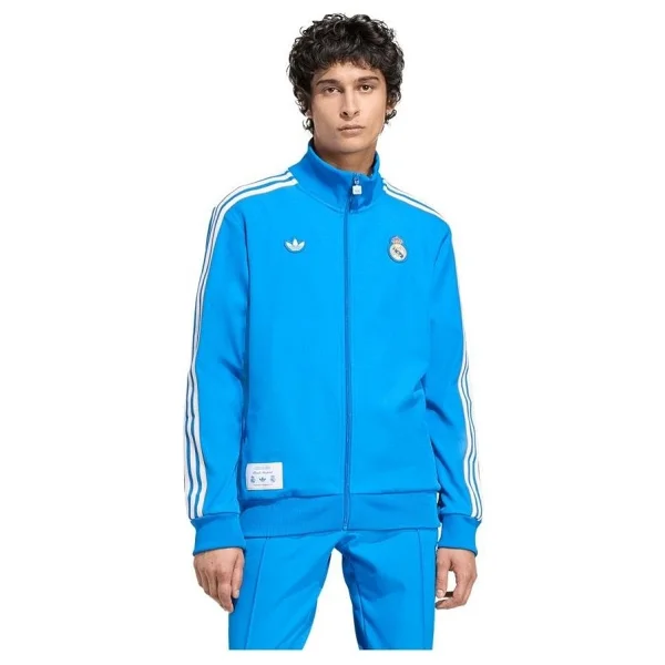 Adidas Real Madrid Terrace Icons Erkek Eşofman Üstü - Görsel 7