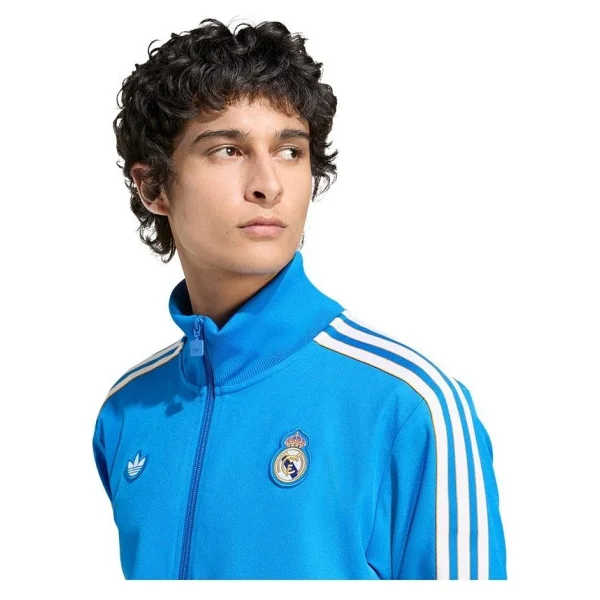 Adidas Real Madrid Terrace Icons Erkek Eşofman Üstü - Görsel 10