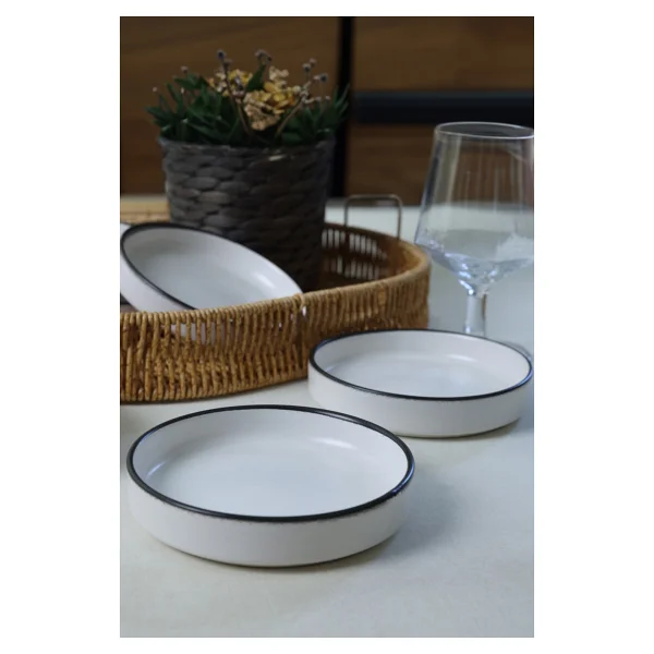 Keramika Simply Stackable 14 cm 6'lı Çerezlik - Görsel 3