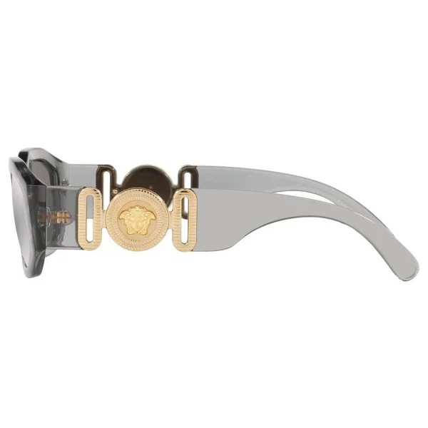 Versace Medusa Biggie VE4361 3116G Transparent Grey-Silver Güneş Gözlüğü - Görsel 6