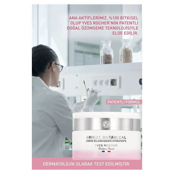 Yves Rocher Bright Botanical Leke Karşıtı Aydınlatıcı Ton Eşitleyen Günlük Bakım Kremi 50 ml - Görsel 6