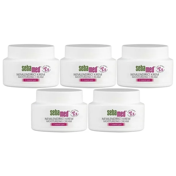 Sebamed Nemlendirici Cilt Bakım Kremi 75ML Günlük Bakım (Yüz - Boyun - Vücut) (5 Li Set) - Görsel 4